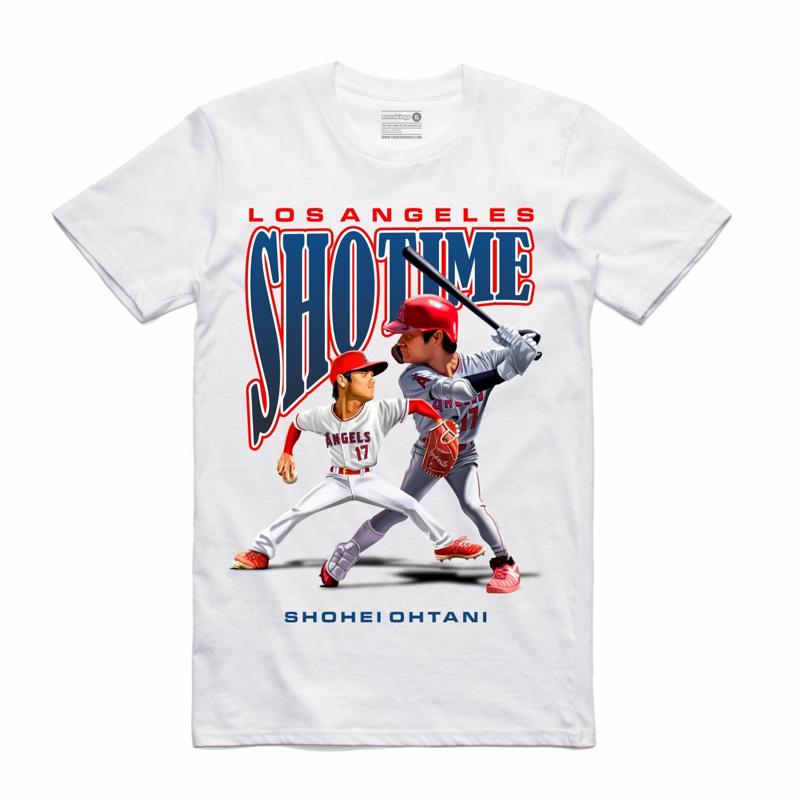 Streetwear Brand - เสื้อยืดสตรีทแวร์รุ่นใหม่ล่าสุด SHOTIME SHOEI VOL1 สีขาว ไซส์เล็กถึงไซส์ใหญ่พิเศษ