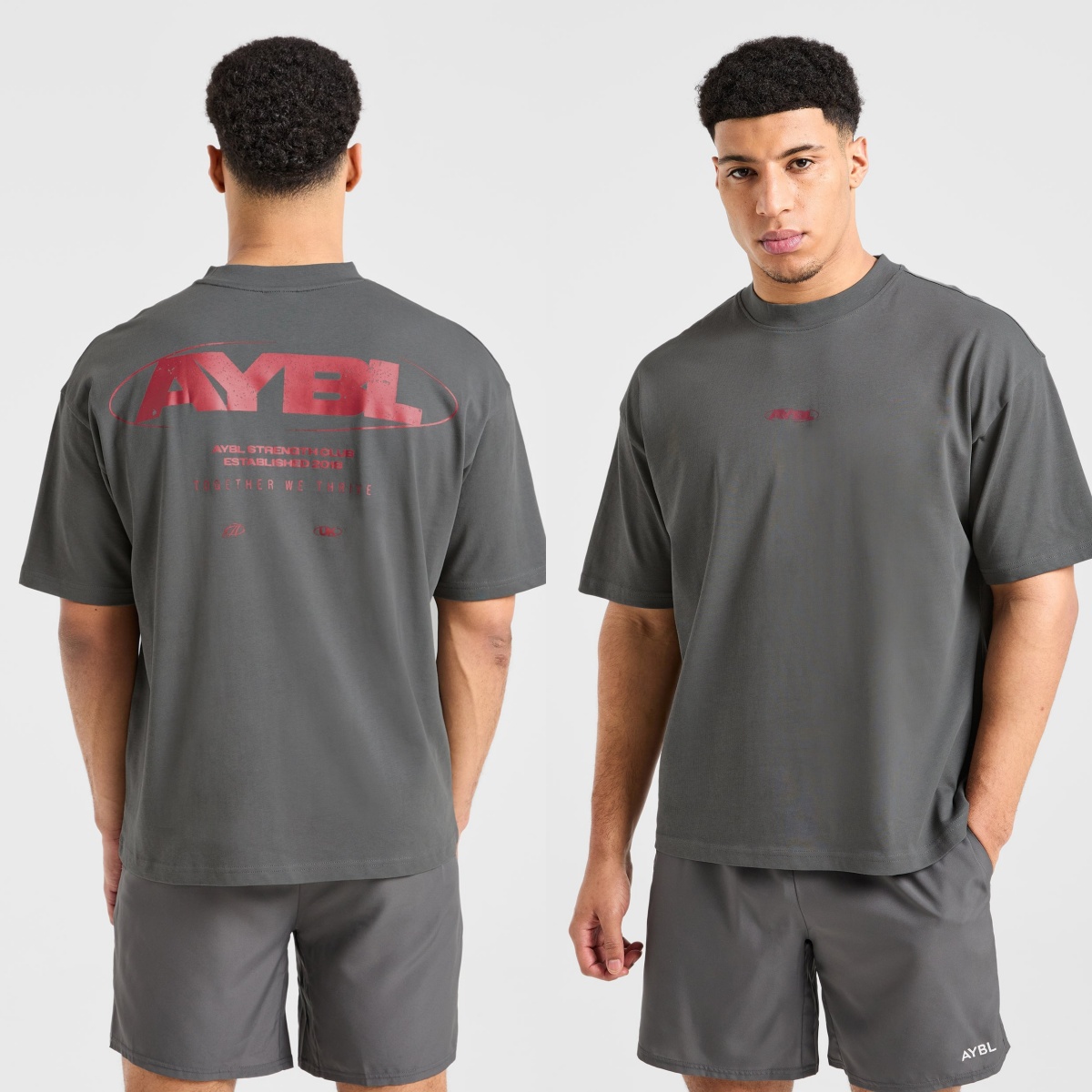 Streetwear Brand Red - โลโก้สีแดงเสื้อยืดแบรนด์ฟิตเนสเสื้อยืดผ้าฝ้ายลายกราฟิกผู้ชายผู้หญิงฤดูร้อนสตรีทแวร์