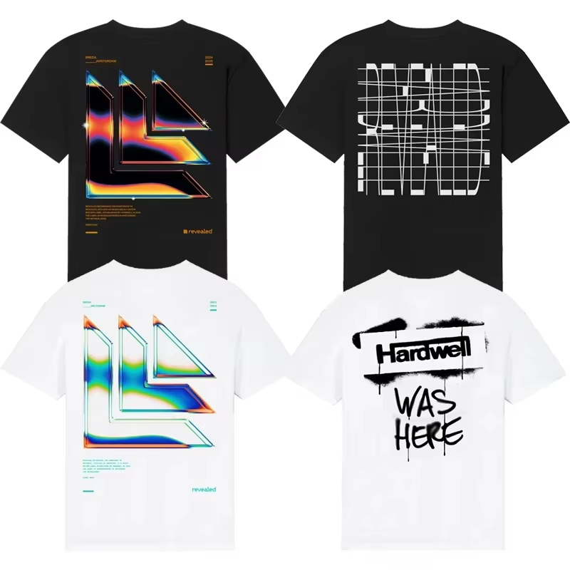 Streetwear Brand Label - ดีเจ แชมเปี้ยน เอซ อิเล็กทรอนิกส์ มิวสิค เลเบลแบรนด์เสื้อยืดผ้าฝ้ายเสื้อยืดกราฟิกผู้ชายผู้หญิงฤดูร้อนสตรีทแวร์