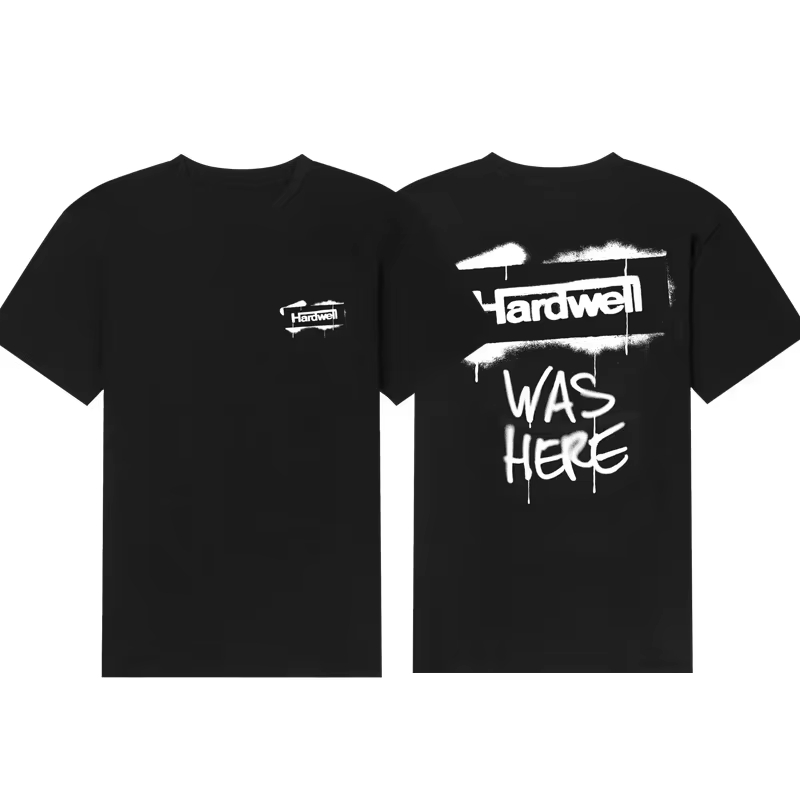 Streetwear Brand Label - WAS HERE DJ Champion Ace Electronic