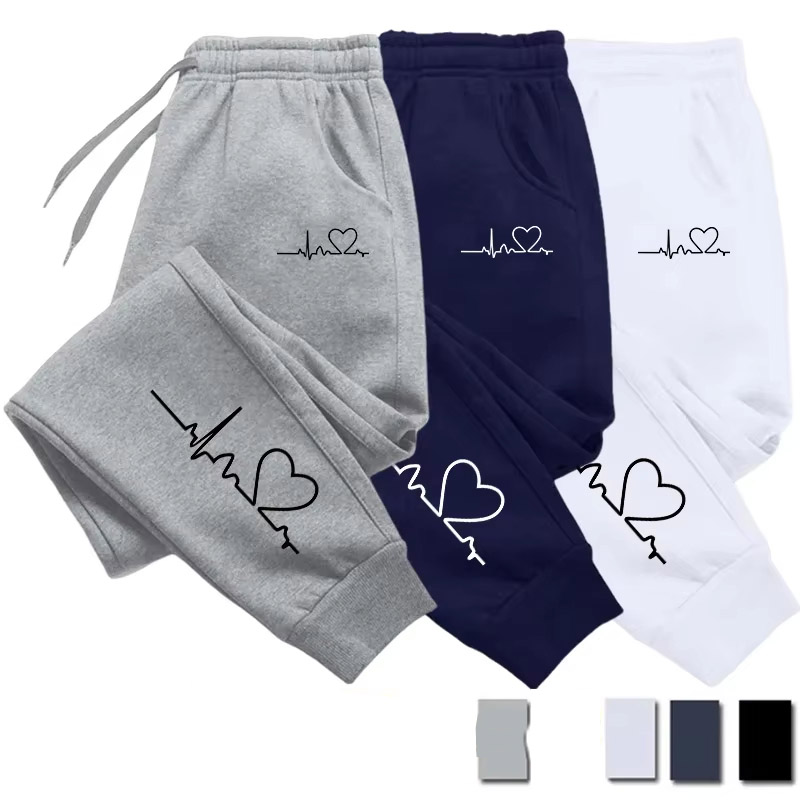 Streetwear Brand Tracksuit - กางเกงวอร์มออกกำลังกายสำหรับผู้ชาย/ผู้หญิง แบรนด์ดัง ฤดูใบไม้ร่วง/ฤดูหนาว 2025 เหมาะสำหรับวิ่งจ๊อกกิ้ง วิ่ง