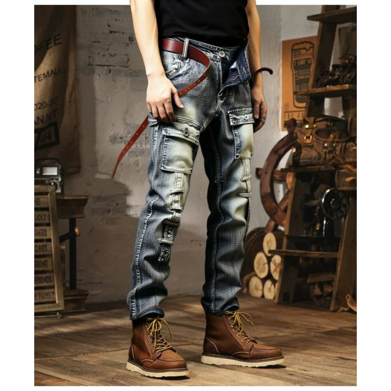 กางเกงขายาวทรงตรงขาเล็กสไตล์วิ - Europe Streetwear Brand บทวิจารณ์และราคา