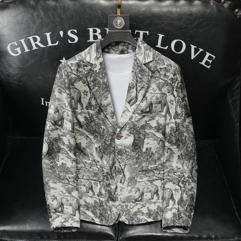 เสื้อเบลเซอร์สไตล์ยุโรปสำหรับผ - Streetwear Brand Jacket บทวิจารณ์และราคา