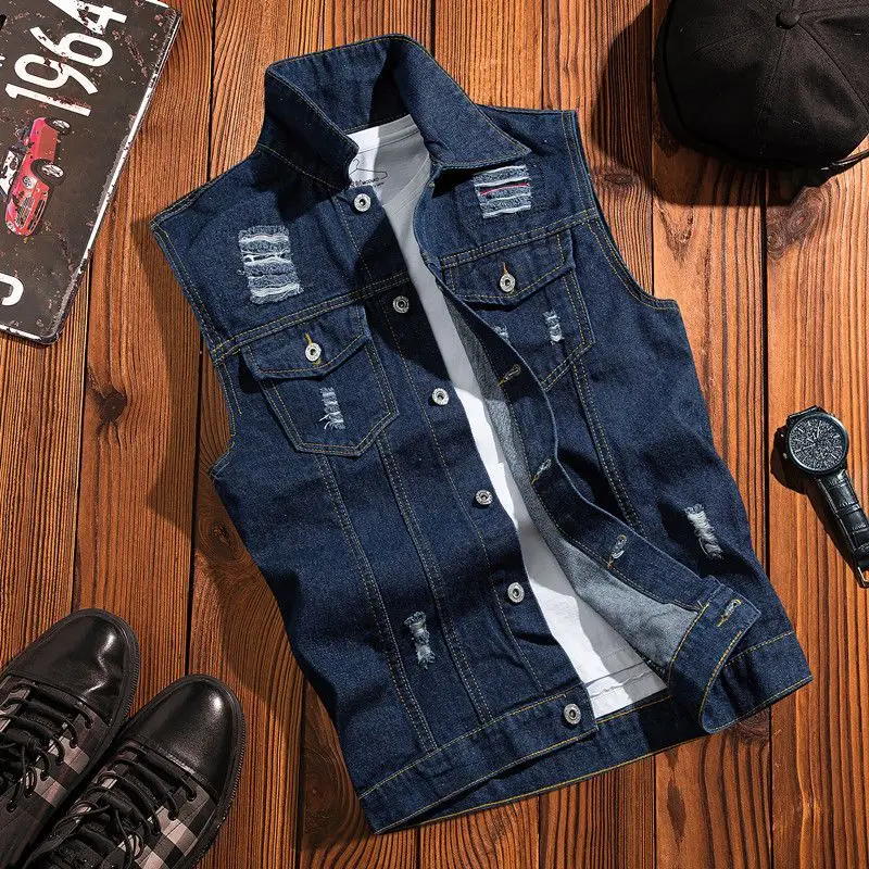 เสื้อกั๊กยีนส์สไตล์วินเทจแบบฮ่ - Streetwear Brand Hong Kong บทวิจารณ์และราคา