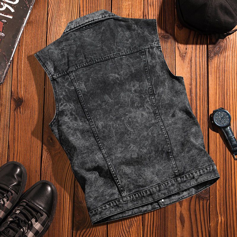 เสื้อกั๊กยีนส์สไตล์วินเทจแบบฮ่ - Streetwear Brand Hong Kong บทวิจารณ์และราคา