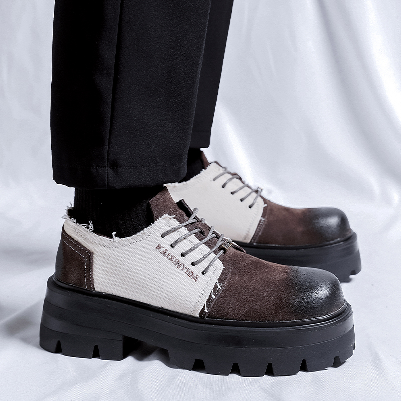 รองเท้าหนังทรงหัวเหลี่ยม แบรนด - Streetwear Brand Japan บทวิจารณ์และราคา