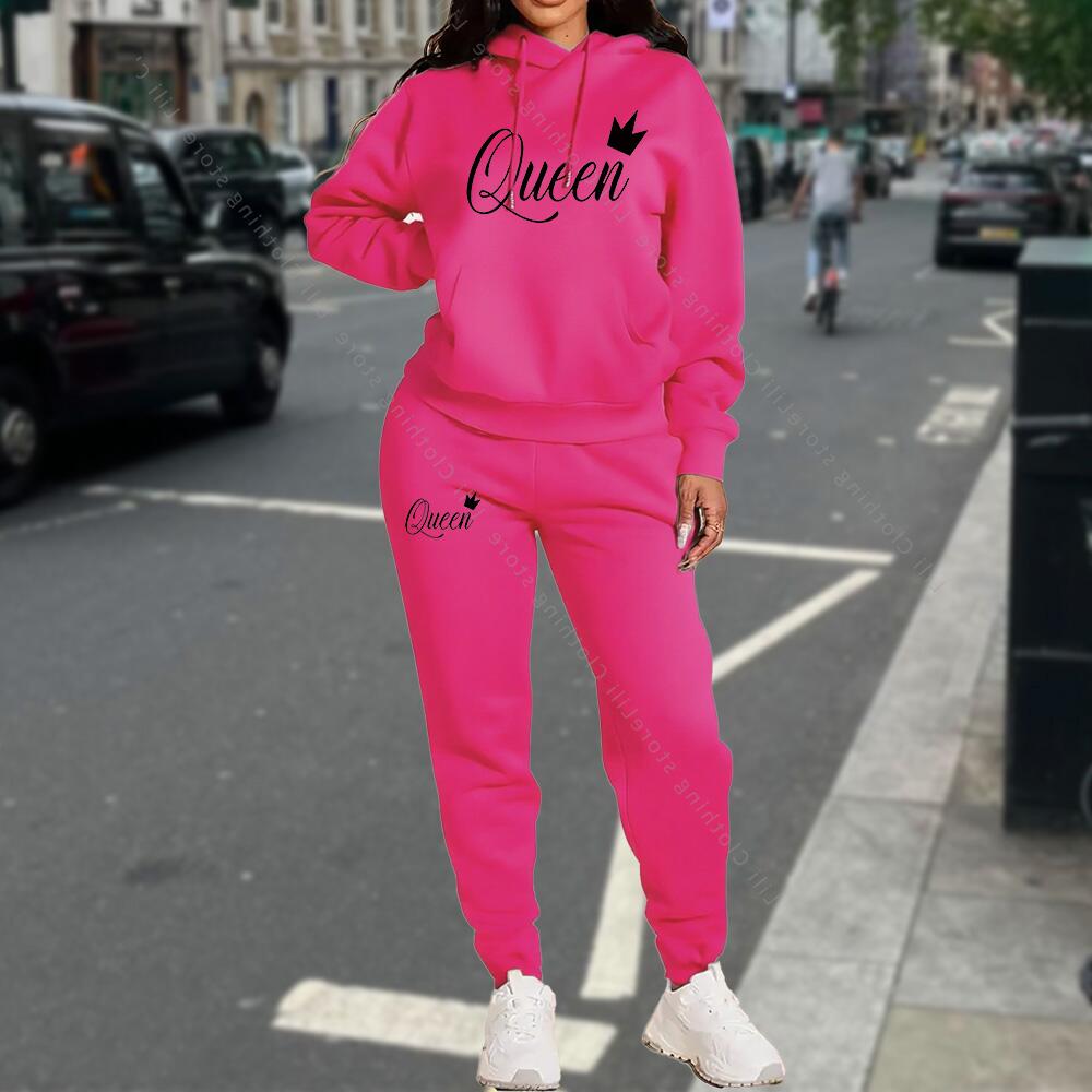 ชุดวอร์มผู้หญิง เสื้อผ้าฤดูใบไ - Streetwear Brand Tracksuit บทวิจารณ์และราคา