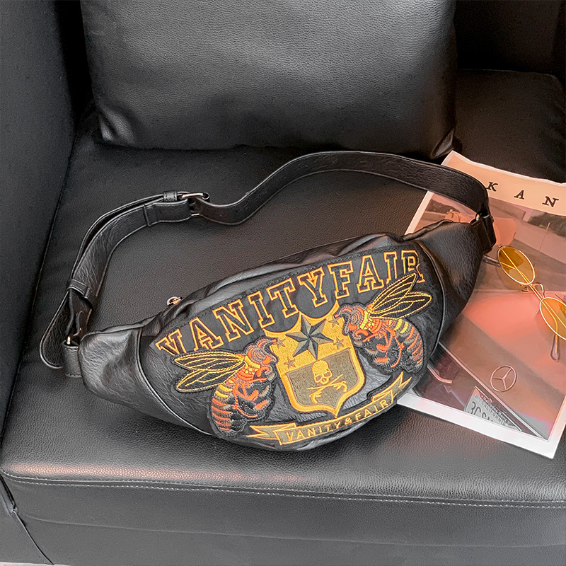 หรูหราแฟชั่นเย็บปักถักร้อยกระเ - Streetwear Brand Backpack บทวิจารณ์และราคา