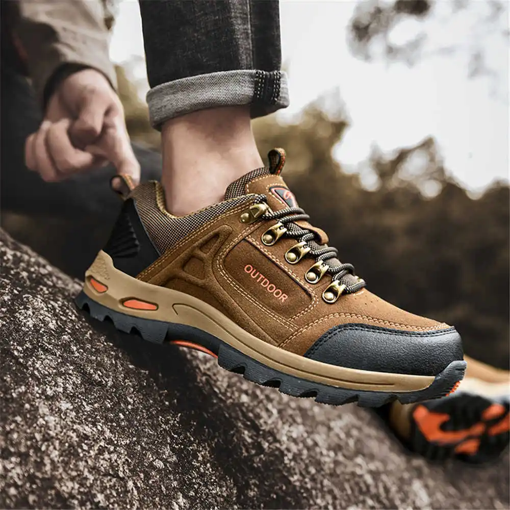 Non-SLIP Lace Up เดินป่าเทนนิส - Streetwear Brand Sale บทวิจารณ์และราคา