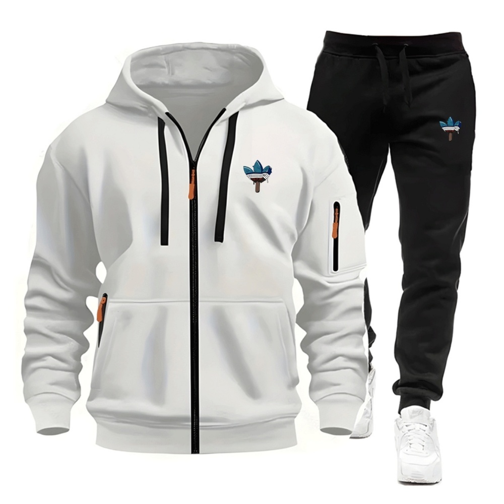 ชุดเซ็ตฮู้ดดี้ 2 ชิ้น แบรนด์ผู - Streetwear Brand Tracksuit บทวิจารณ์และราคา