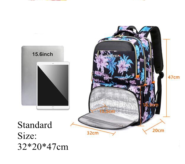 ยี่ห้อผู้ชาย 15.6 นิ้วแล็ปท็อป - Streetwear Brand Backpack บทวิจารณ์และราคา