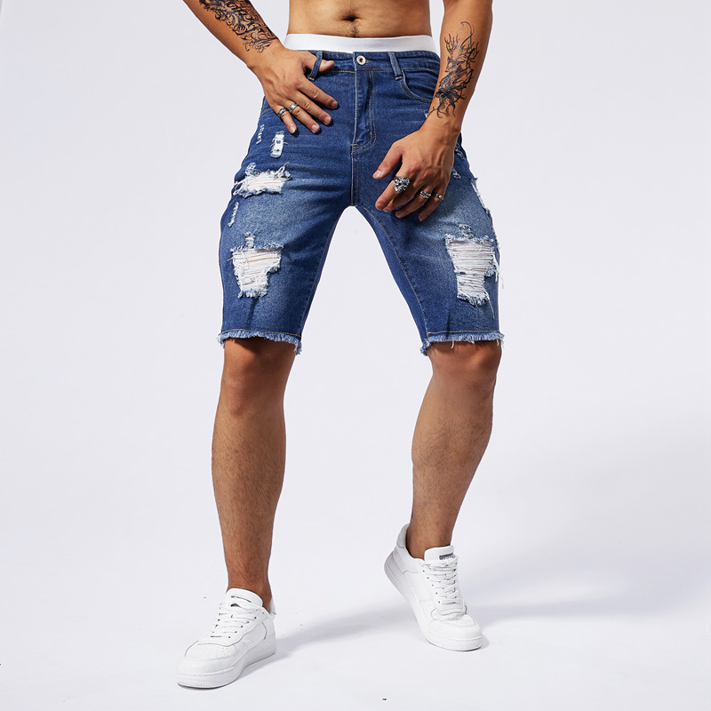 2025 ฤดูร้อนใหม่ผู้ชาย Ripped  - Streetwear Brand บทวิจารณ์และราคา