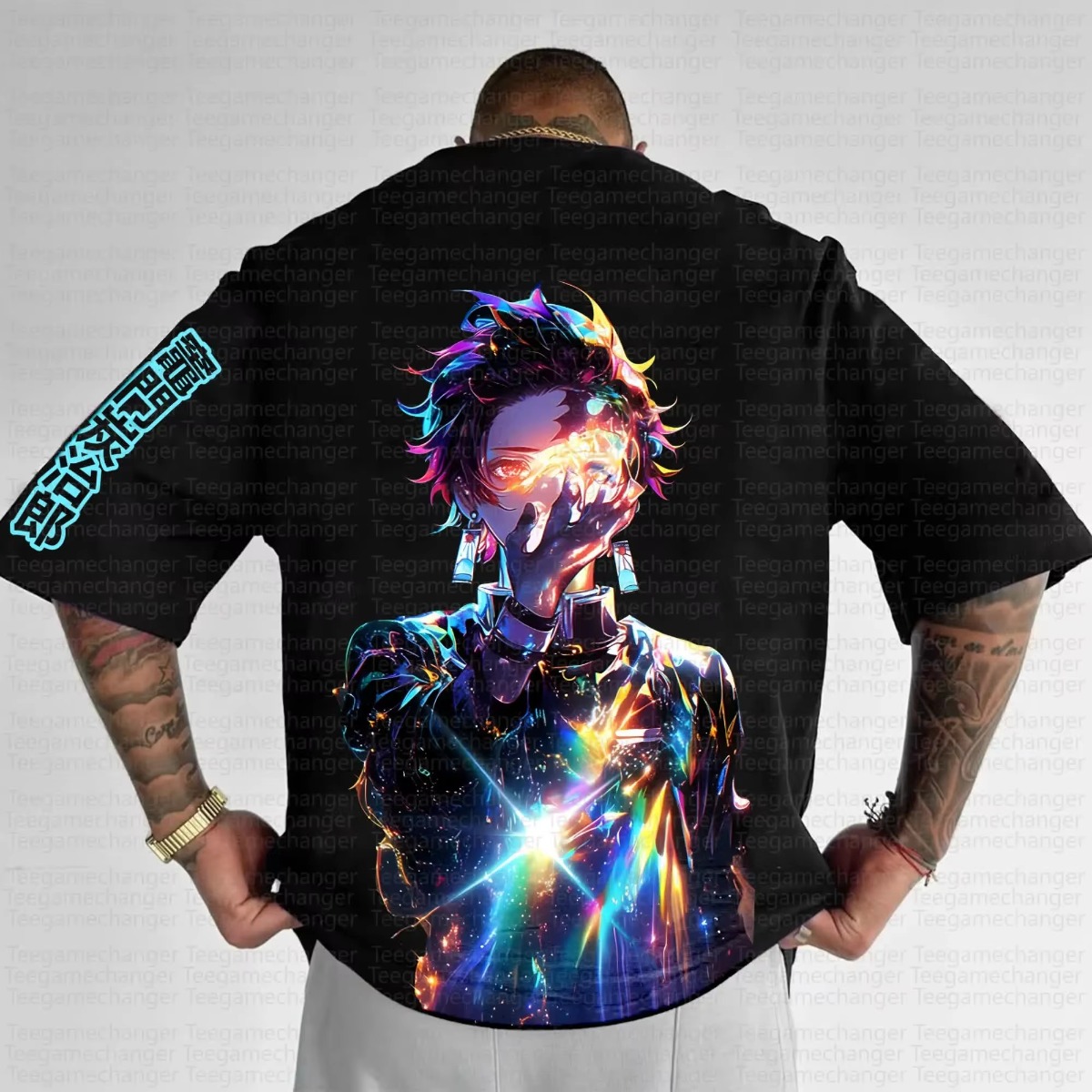 เสื้อยืดลายตัวละครอนิเมะดาบพิฆ - Streetwear Brand Japan บทวิจารณ์และราคา