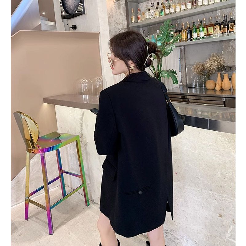 เสื้อเบลเซอร์สีดำสำหรับผู้หญิง - Streetwear Brand Jacket บทวิจารณ์และราคา