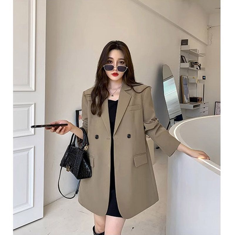 เสื้อเบลเซอร์สีดำสำหรับผู้หญิง - Streetwear Brand Jacket บทวิจารณ์และราคา