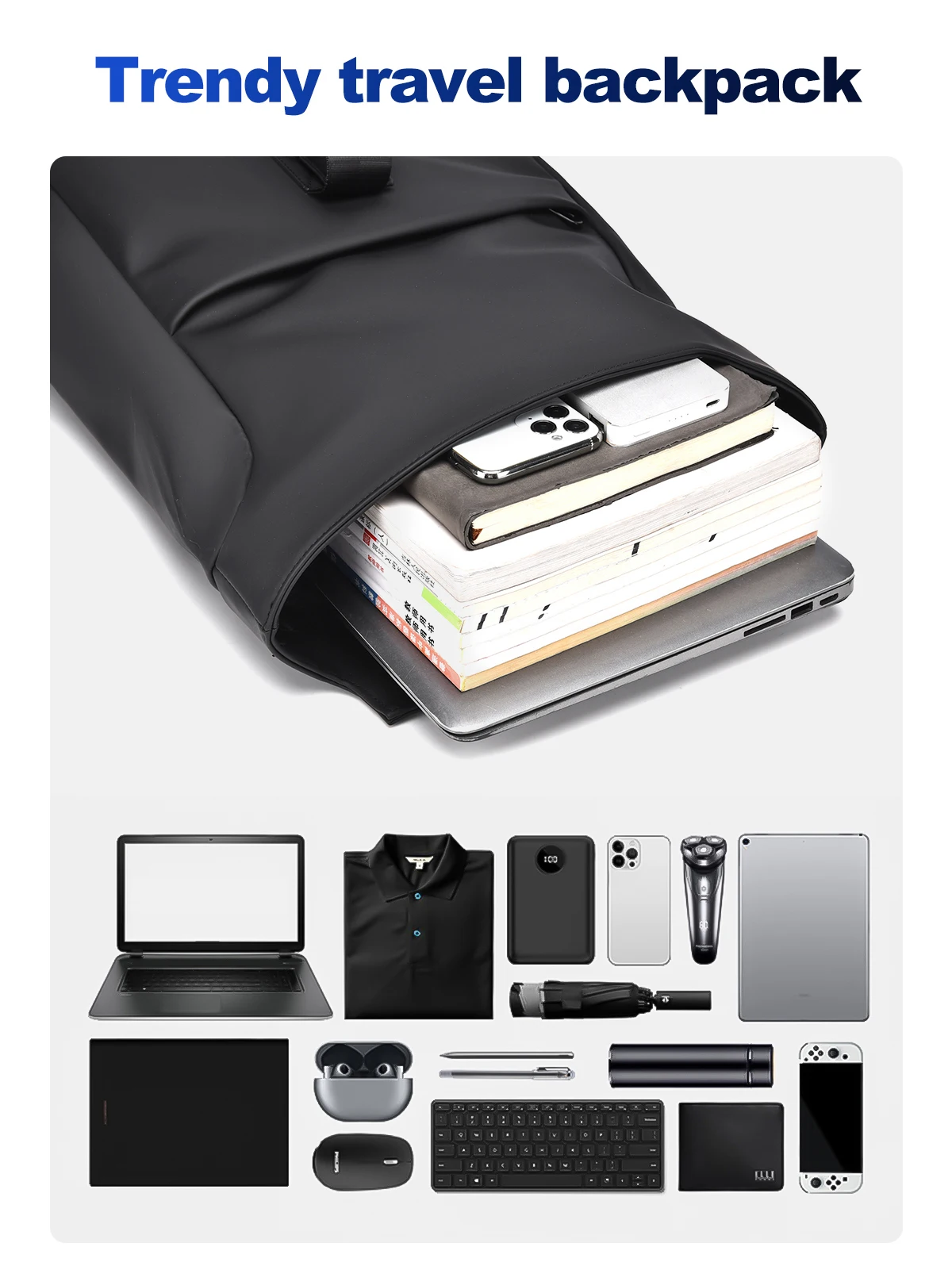 กระเป๋าเป้สะพายหลังสไตล์อังกฤษ - Streetwear Brand Backpack บทวิจารณ์และราคา