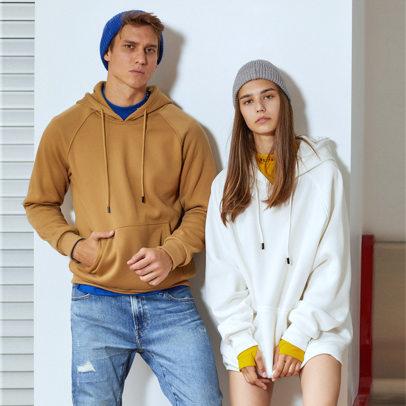 เสื้อฮู้ดดี้สีพื้นคุณภาพแบรนด์ - Streetwear Brand Tracksuit บทวิจารณ์และราคา