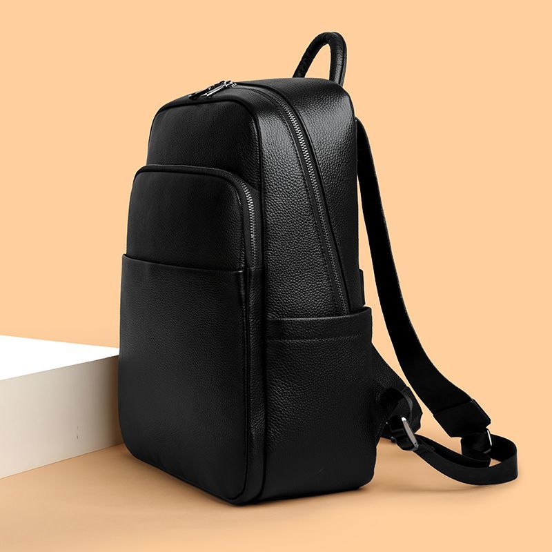 2026 ใหม่แบรนด์หรูหนังแท้ผู้ชา - Streetwear Brand Backpack บทวิจารณ์และราคา