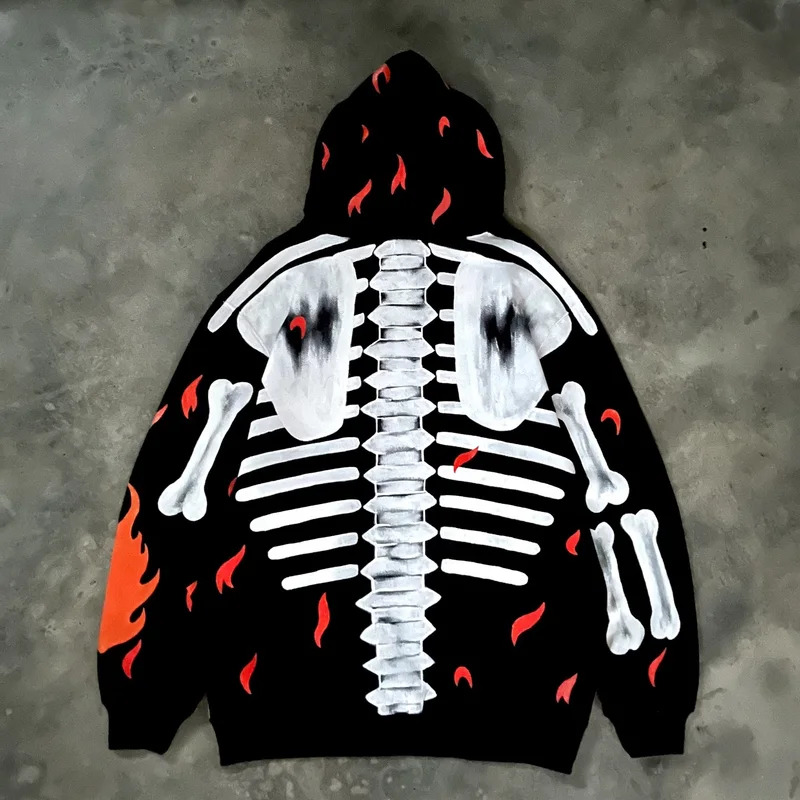 เสื้อฮู้ดแฟชั่นสไตล์พังก์ฮาราจ - Europe Streetwear Brand บทวิจารณ์และราคา