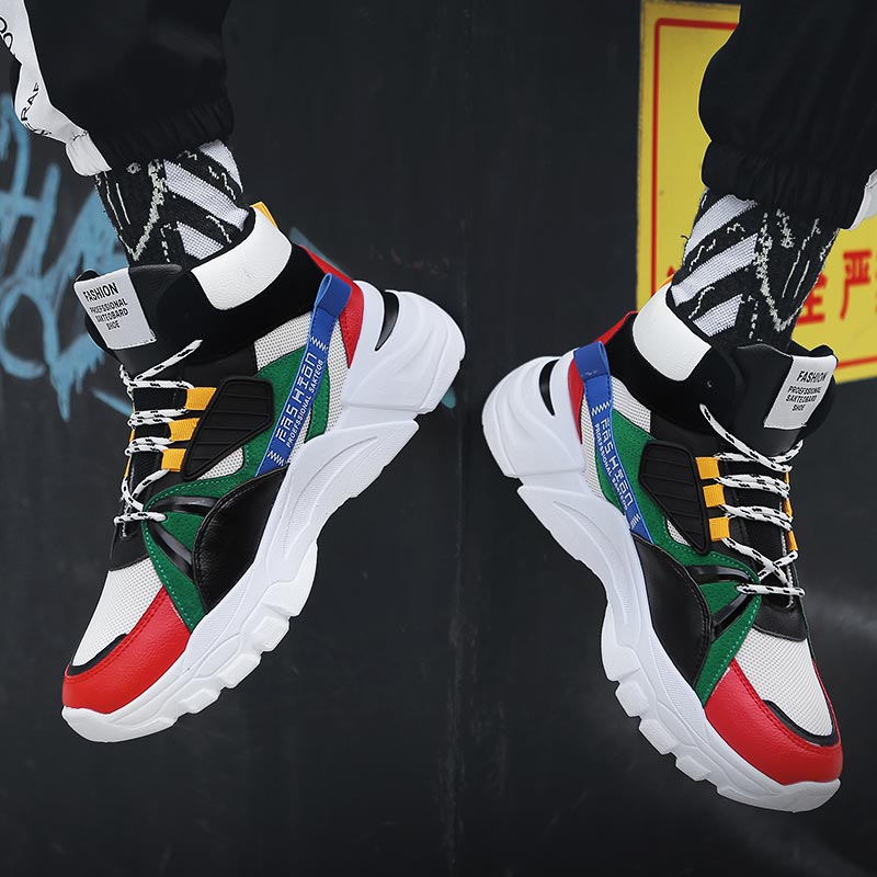 Hightopฤดูร้อนผู้ชายกีฬารองเท้ - Streetwear Brand Sale บทวิจารณ์และราคา
