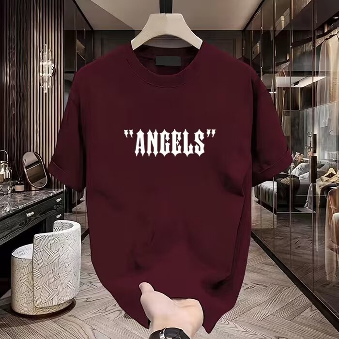 เสื้อยืดคอตตอนแท้พิมพ์ลายลำลอง - Streetwear Brand Tags บทวิจารณ์และราคา
