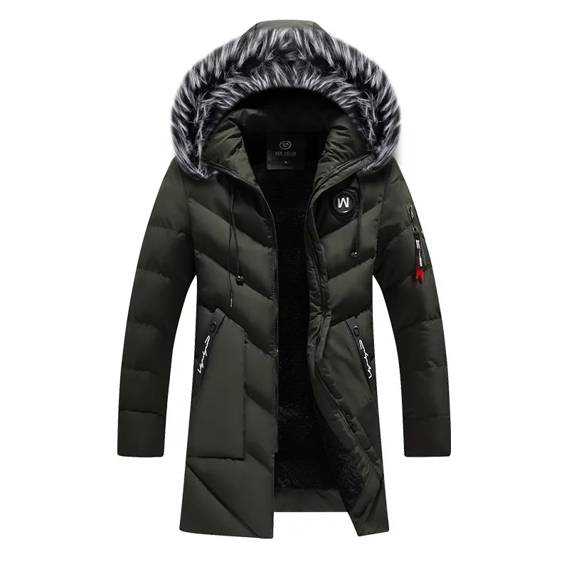 เสื้อโค้ทผู้ชายผ้าฝ้ายเนื้อหนา - Streetwear Brand Jacket บทวิจารณ์และราคา