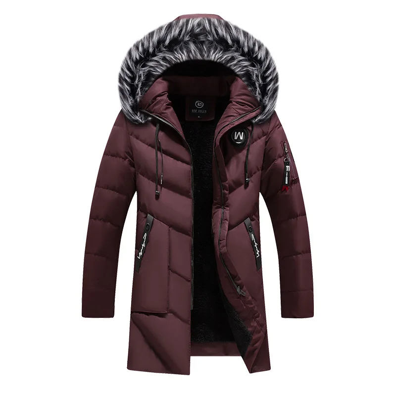 เสื้อโค้ทผู้ชายผ้าฝ้ายเนื้อหนา - Streetwear Brand Jacket บทวิจารณ์และราคา