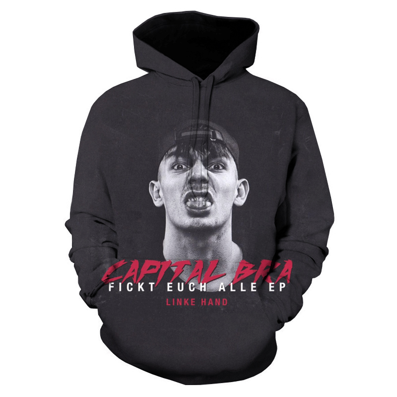 เสื้อมีฮู้ดพิมพ์ลาย CB6แร็ปเปอ - Streetwear Brand Tracksuit บทวิจารณ์และราคา