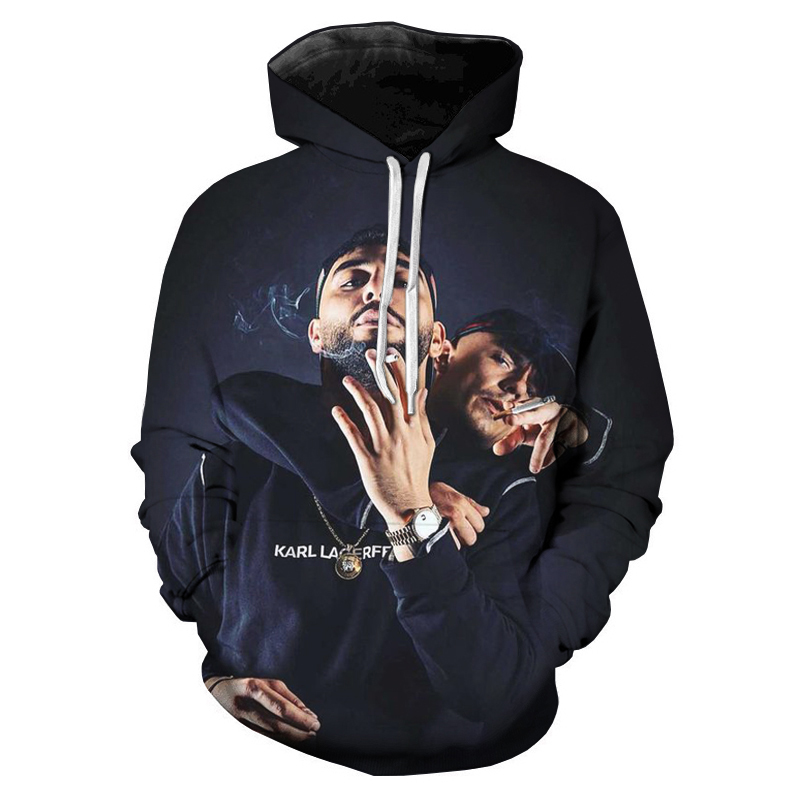เสื้อมีฮู้ดพิมพ์ลาย CB6แร็ปเปอ - Streetwear Brand Tracksuit บทวิจารณ์และราคา