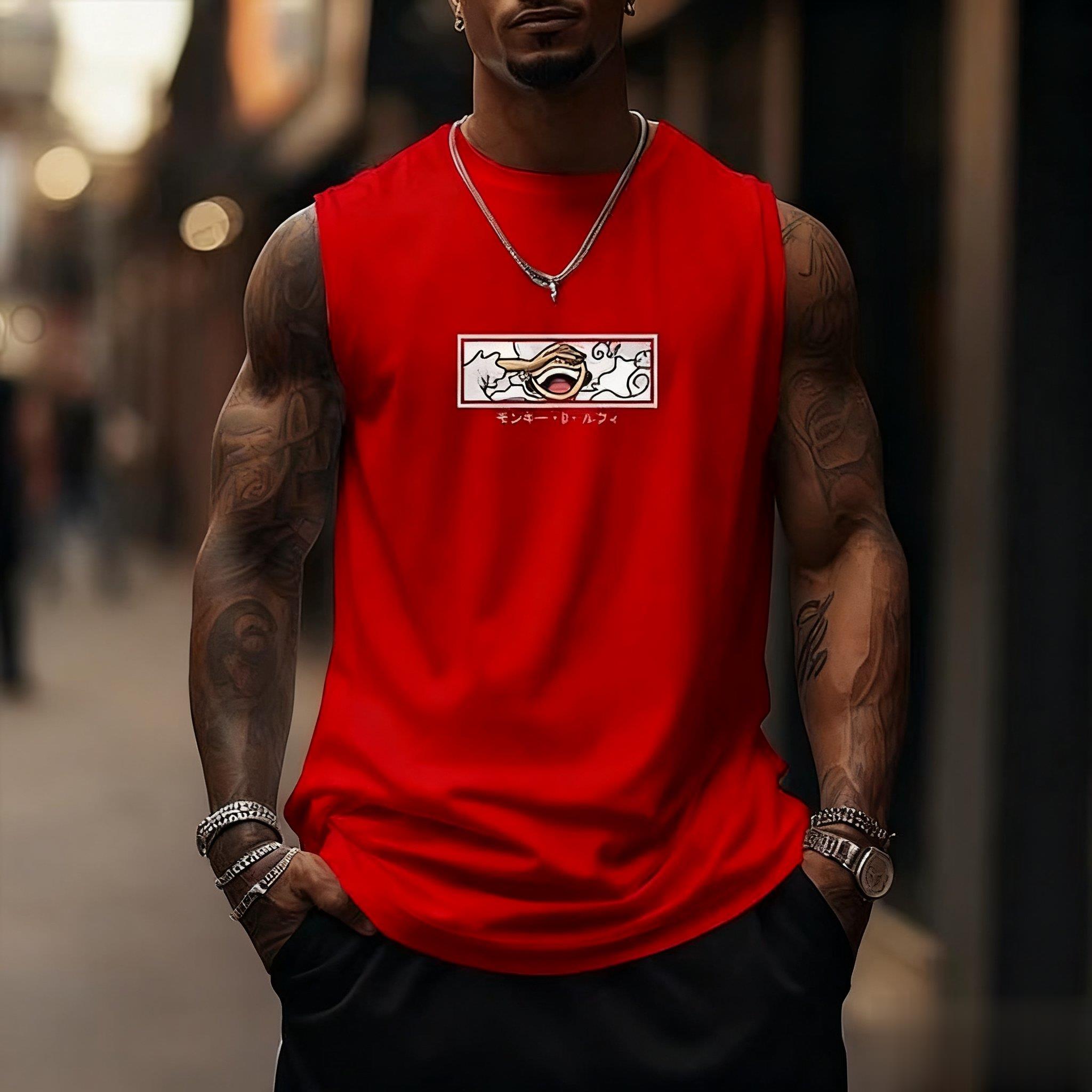 เสื้อกล้ามวันพีซ ลูฟี่ เกียร์  - Streetwear Brand Japan บทวิจารณ์และราคา