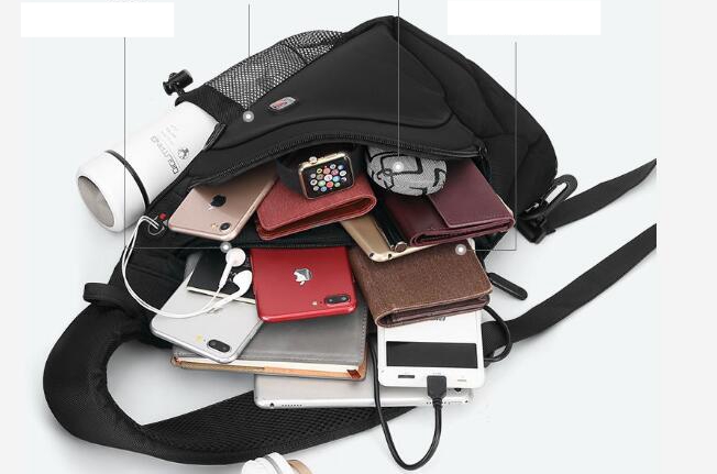 KAKA Men Messenger กระเป๋ากระเ - Streetwear Brand Backpack บทวิจารณ์และราคา
