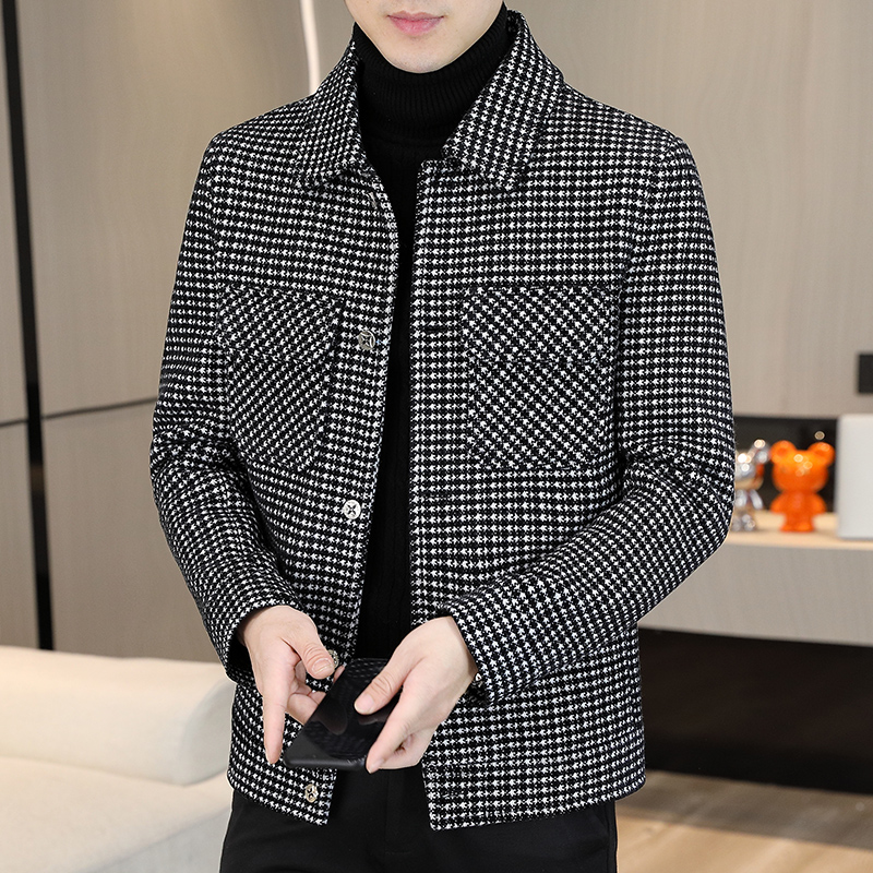 ฤดูหนาวลายสก๊อตเสื้อแจ็คเก็ตผู - Streetwear Brand Jacket บทวิจารณ์และราคา