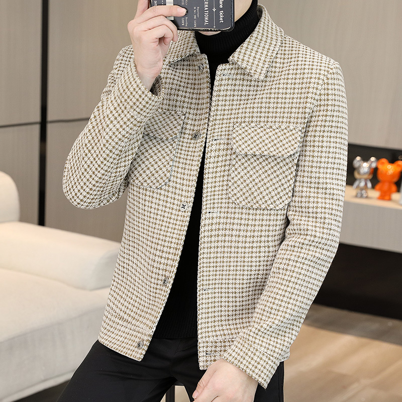 ฤดูหนาวลายสก๊อตเสื้อแจ็คเก็ตผู - Streetwear Brand Jacket บทวิจารณ์และราคา