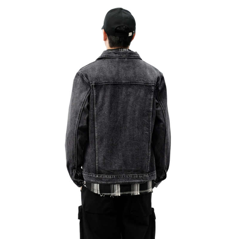 เสื้อแจ็คเก็ตยีนส์ทรงหลวมสไตล์ - Streetwear Brand บทวิจารณ์และราคา