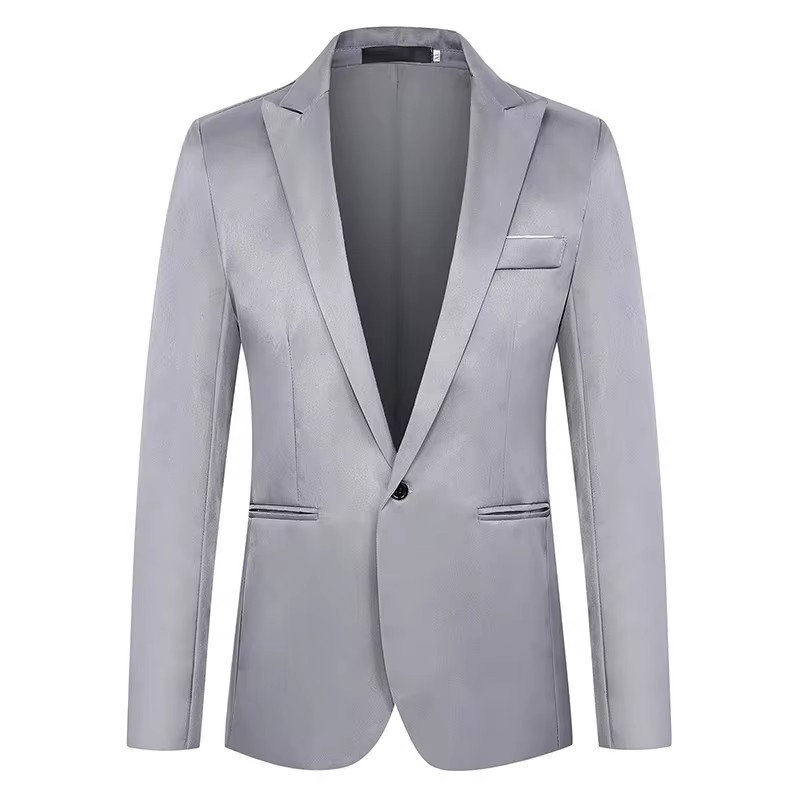 เสื้อเบลเซอร์ผู้ชายหรูหรามาใหม - Streetwear Brand Jacket บทวิจารณ์และราคา