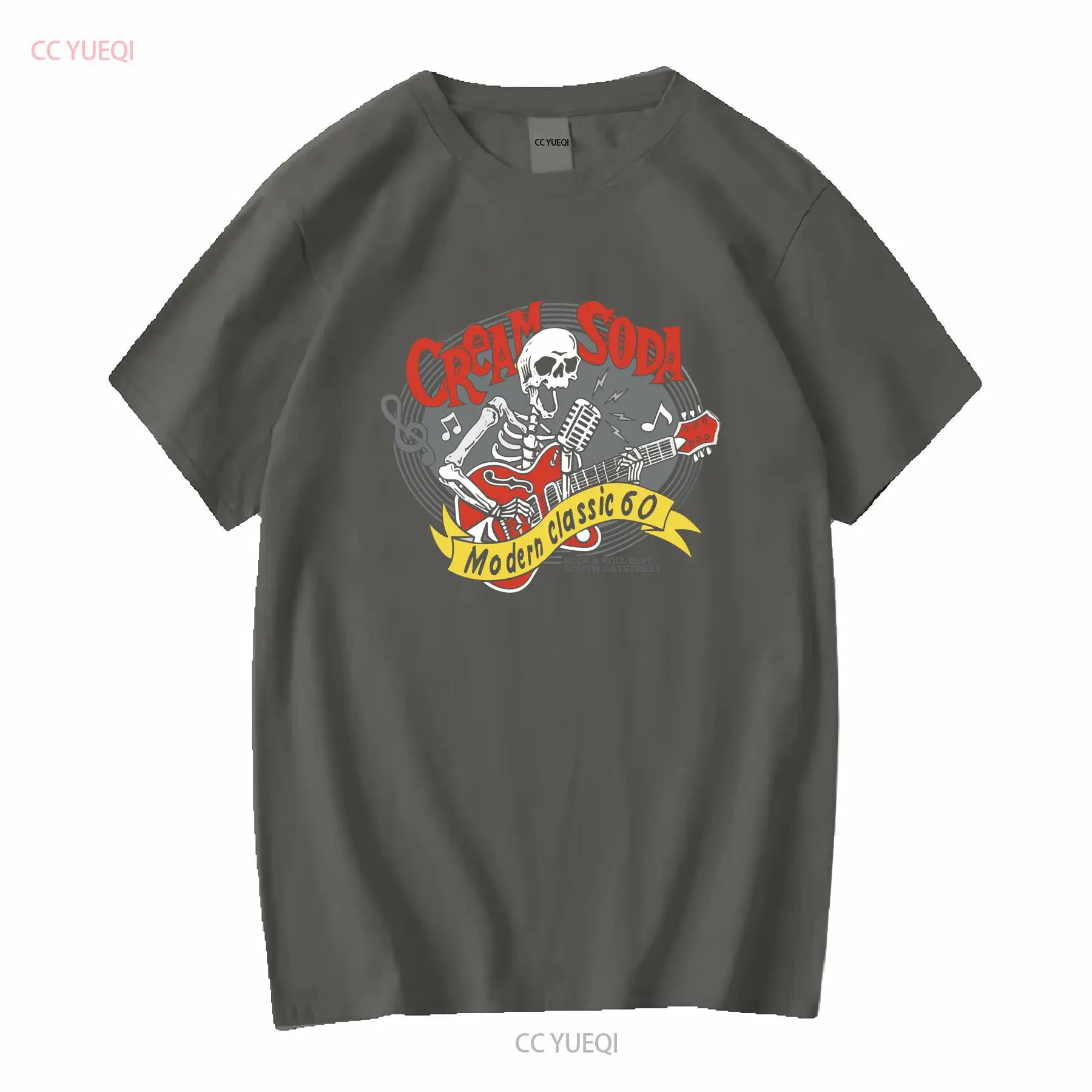 เสื้อยืดครีมโซดา ร็อคโรล แบรนด - Streetwear Brand บทวิจารณ์และราคา