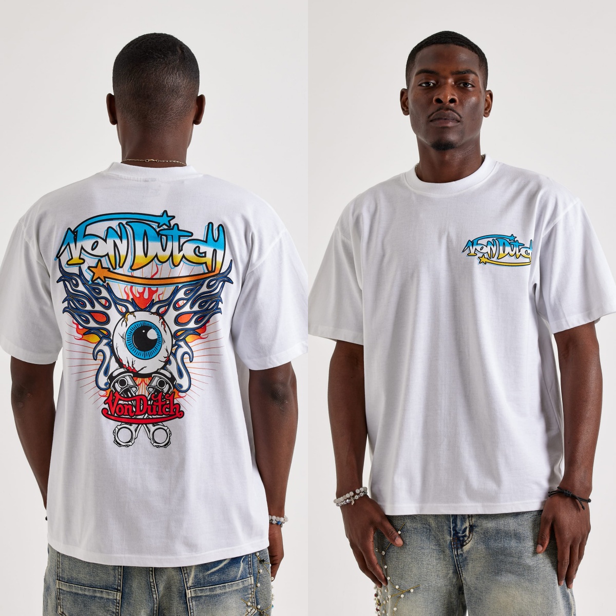 เสื้อยืดลายกราฟิก Flying Eye L - Streetwear Brand With Eye Logo บทวิจารณ์และราคา