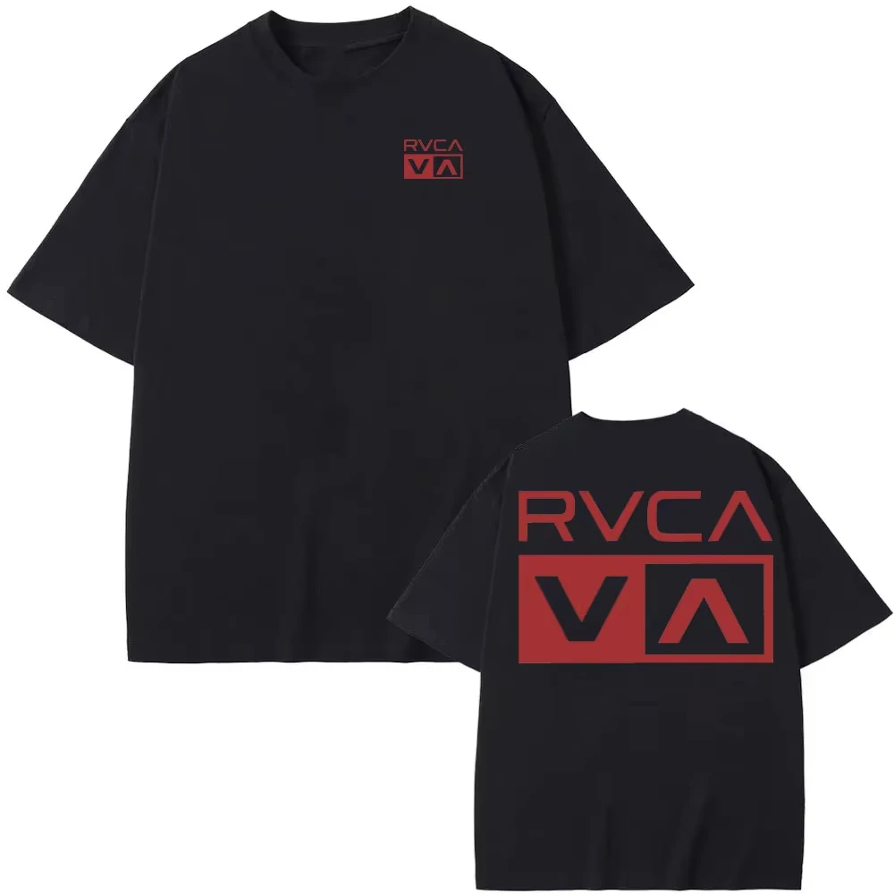 RVCA เสื้อยืดสีดำเสื้อยืดฤดูร้ - Streetwear Brand Jacket บทวิจารณ์และราคา