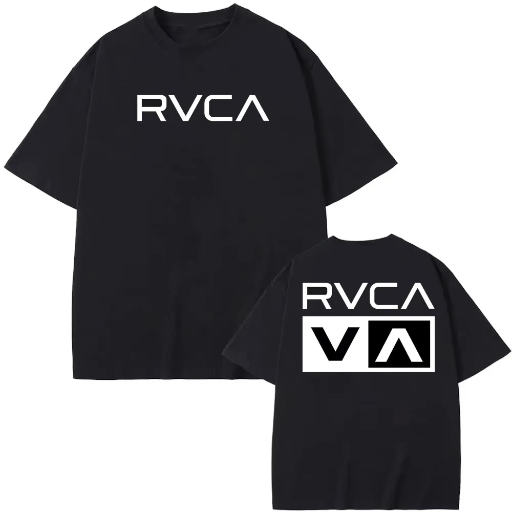 RVCA เสื้อยืดสีดำเสื้อยืดฤดูร้ - Streetwear Brand Jacket บทวิจารณ์และราคา